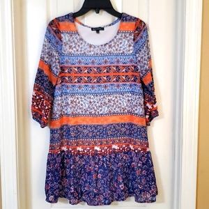 Girl's floral‎ tunic